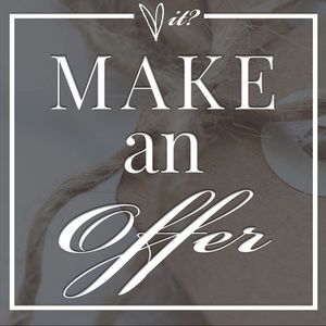 I’d love to negotiate ❤️